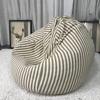 Outdoor Color Printed Inner Coat Does Not Contain Particles Waterproof Simple Leisure Bean Bag Lazy Sofa Chair Expression City