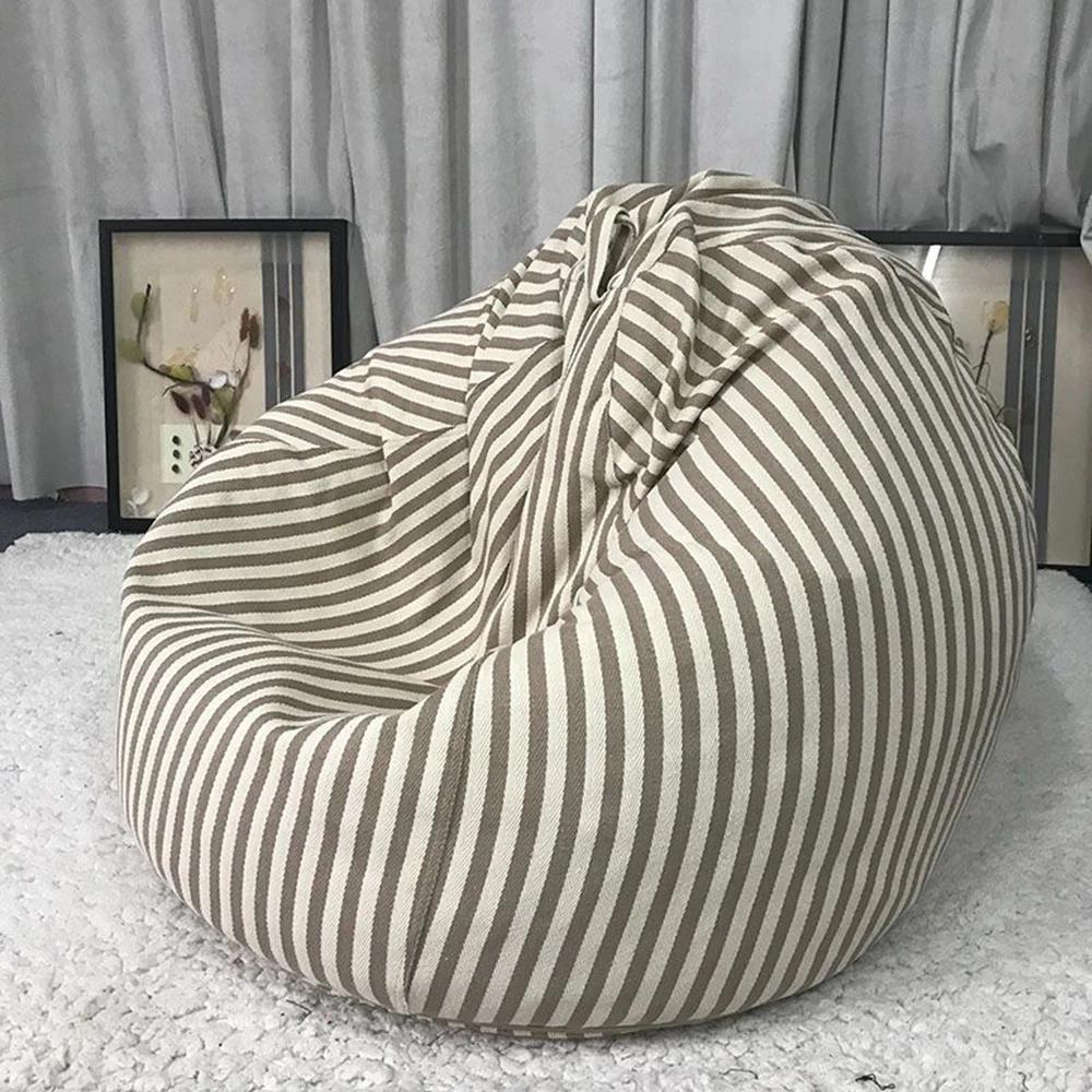 Outdoor Color Printed Inner Coat Does Not Contain Particles Waterproof Simple Leisure Bean Bag Lazy Sofa Chair Expression City