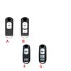 Hot Emblems 2 3 4 Buttons Car Remote Key Case Cover Shell Fob For MAZDA 2 3 5 6 CX-3 CX-5 CX-7 CX-9 Atenz Speed Miata MX5