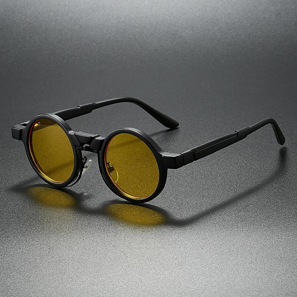 JYL TS Sunglasses UV Protection Round Punk Hip-hop Streetwear/3226