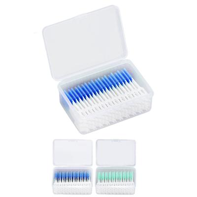 Brace Interdental Brush Disposable Portable Dental Cleaning Brush Massage Plaque Removal for Travel for Children