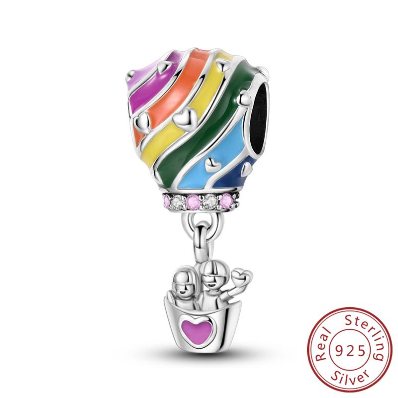 Original Charms Bead Copper Paris Tower Car Map Castle Travel Charms Fit Pendant Bracelets Women Diy Jewelry Making