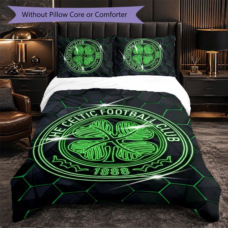 Celtic FC Themed Bedding 3Pcs Duvet
