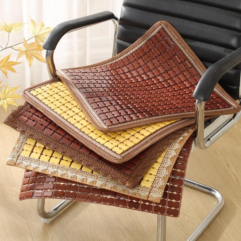 Summer Car Cushion Bamboo Car Seat Cooling Pad Cool General Vehicles Office Chair Sofa Seat Covers with High Ventilation 2025
