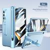 Magnetic Hinge Bracket Case For Samsung Galaxy Z Fold 6 5 4 3 With S Pen Full Protection With Lens Film Cover For Z Fold6 Fold5