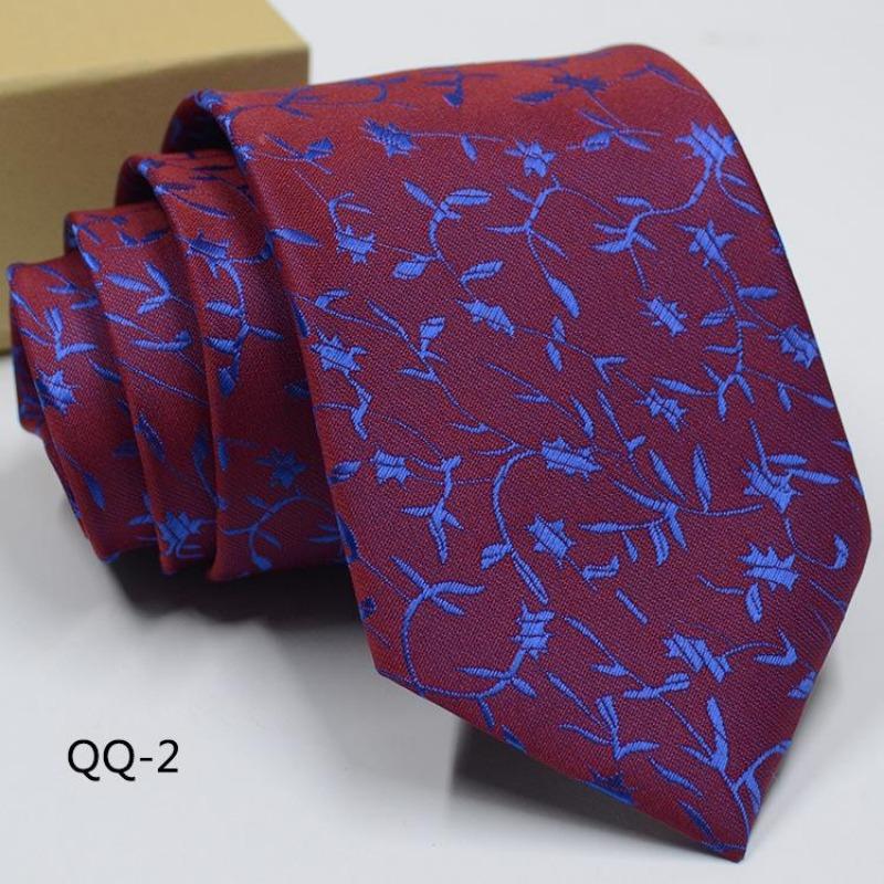 Men'S Dress Business Casual Professional Groom Wedding Best Man Striped Jacquard Fine Gentleman Men'S Premium Tie