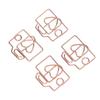 80 Peças Clip de Papel Ferro Formato de Câmera Fofo Marcadores de Página Clip para Planejador com Caixa de Armazenamento para