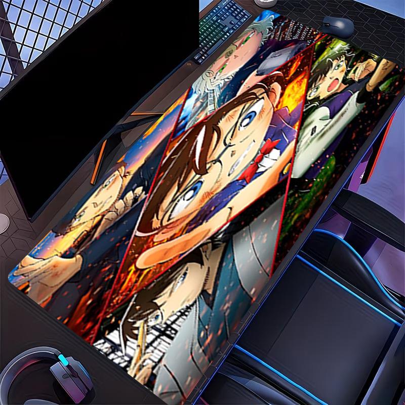 Detective Conan Print Mouse Pad, for Keyboard Pad Laptop PC Mat for Office Home Use, Desk Decor, Perfect Birthday Gift for Gamers