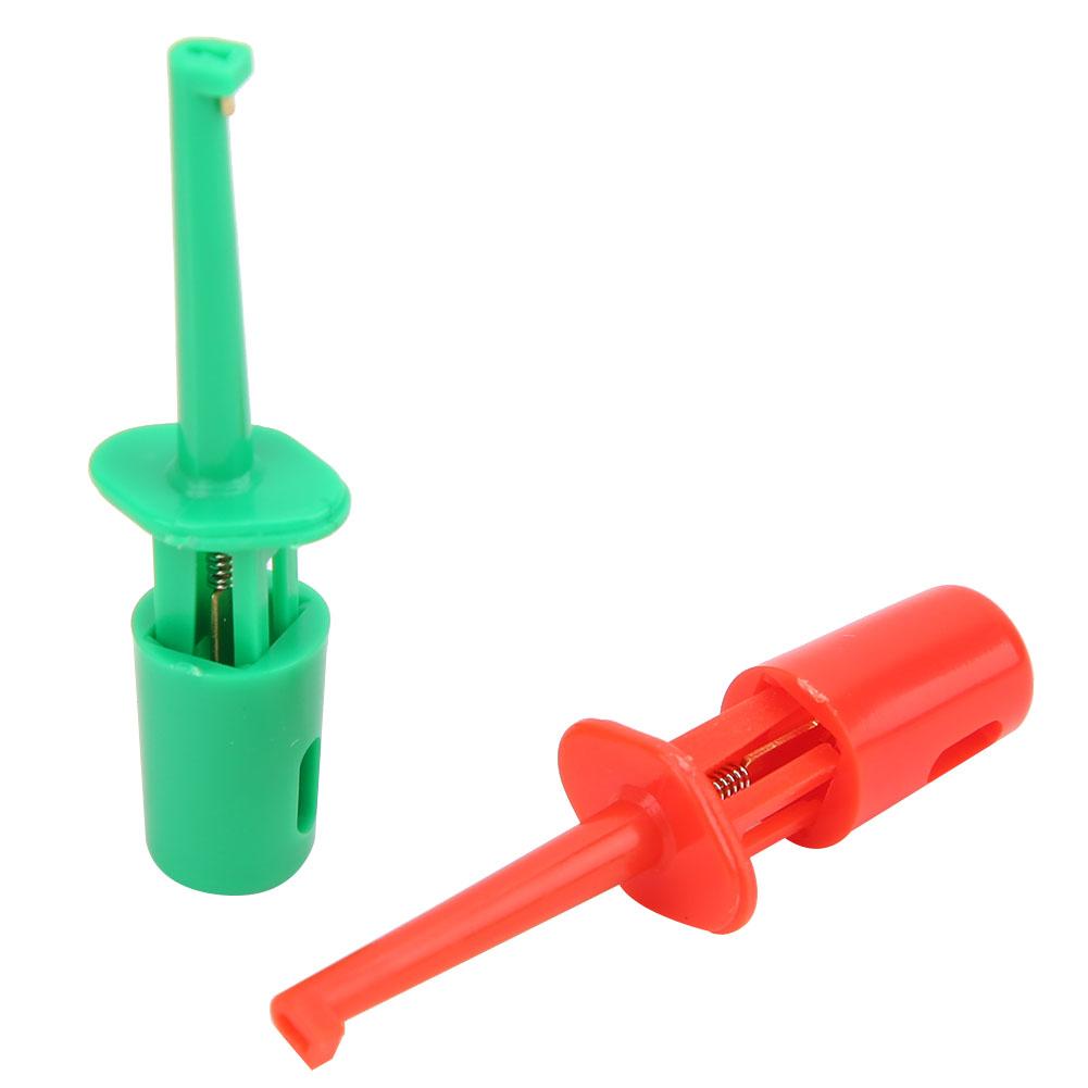 20Pcs Multimeter Accessories Colorful Small Hook Clip Test Probe for Electronic TestingSmall Test Hook