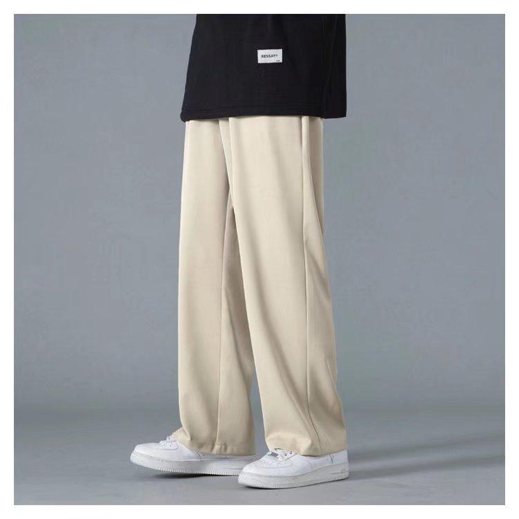 

Men s Japanese-Style Wide-Leg Lightweight Summer Trousers M