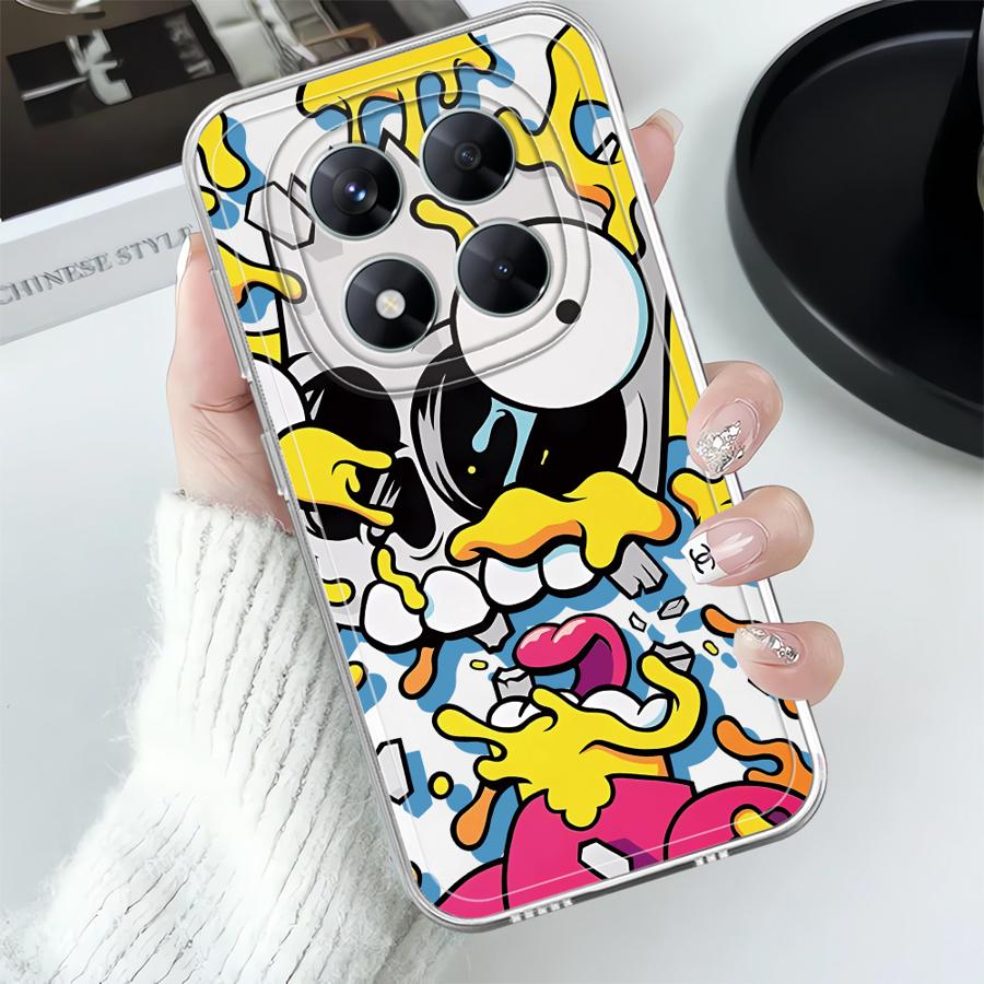 Cute The S-simpsons Case for Xiaomi Redmi Note 14 Pro Plus 10S Note 13 14C 12S 11 A4 9 10 13C 11S 12 Soft Phone Cover
