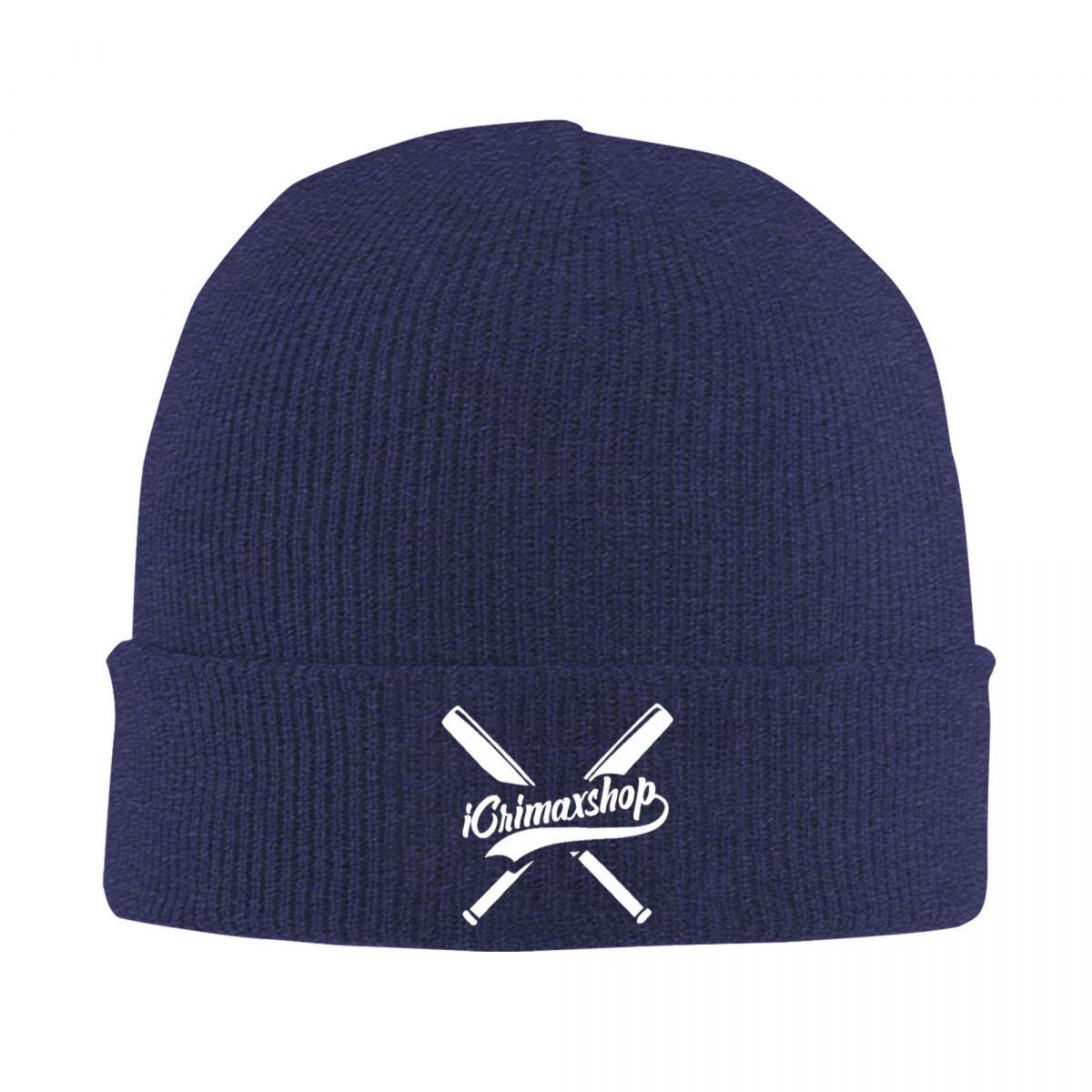 

Logo Icrimax Knitted Caps Women s Men s Beanies Autumn Winter Hats Crochet Cap