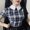 Scione Dark Female Skirt + Belt College Style Black Pleated Short Skirt High Waist Jk Suit Skirt