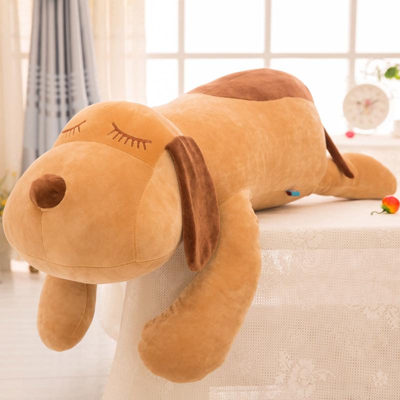 Cuddly Soft Soft Dog Plush Toy Cute Cartoon Children Sleeping Companion Doll