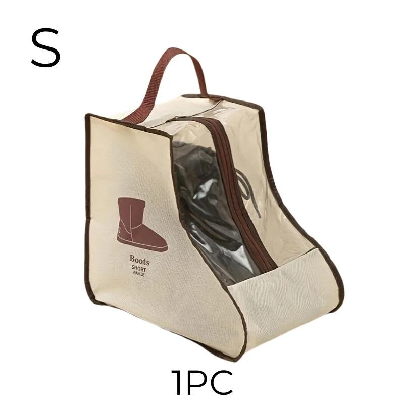 

1/2PC Multi-Functional Shoes Storage Bag with Handle Foldable Non Woven Waterproof Long Short Boots Cover Travel Shoe Organize