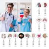 Stretchable Badge Reels Medical Worker Doctor Nurse Work Chest Pocket Card Holder ID Card Holder Badge Accessories