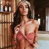 Sexy Polka Dot Bandeau Bikini Set Swimsuit Women Swimwear Bandage Two Piece Bathing Suit