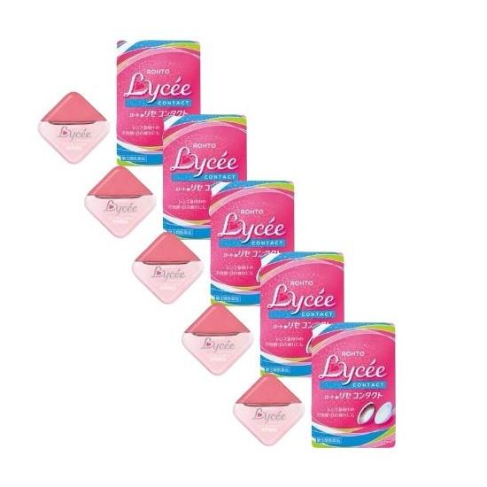 Rohto Lycee Contact Eye Drops for Wearing Contact Lenses, 8 Ml