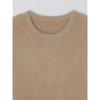[Schiffe] Strickfedergarn Rundhalspullover Herren 116050341 beige S