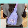 Stylish Cartoon Children's Chest Bag Large Capacity For Boys And Girls Outdoor Use