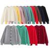 2025 Autumn Women's Long Sleeve Knit Cardigan Sweater Top - European & American Style