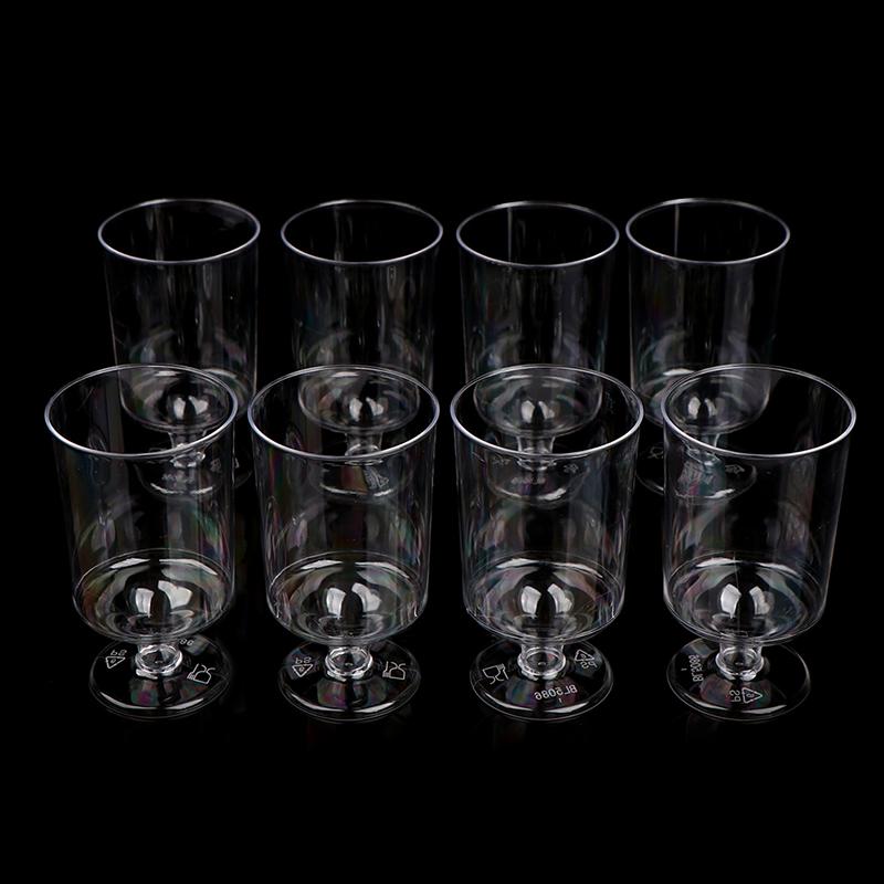 Mousse Tasse Pudding Tasse Gelee Tasse Hohe Glas Einweg Kunststoff Tasse Transparent