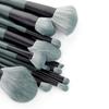Ensemble de pinceaux de maquillage doux, 14 pièces, vert, cosmétique, poudre de fond de teint, Blush, fard à paupières, mélange de lèvres, Kit d'outils de pinceaux de maquillage