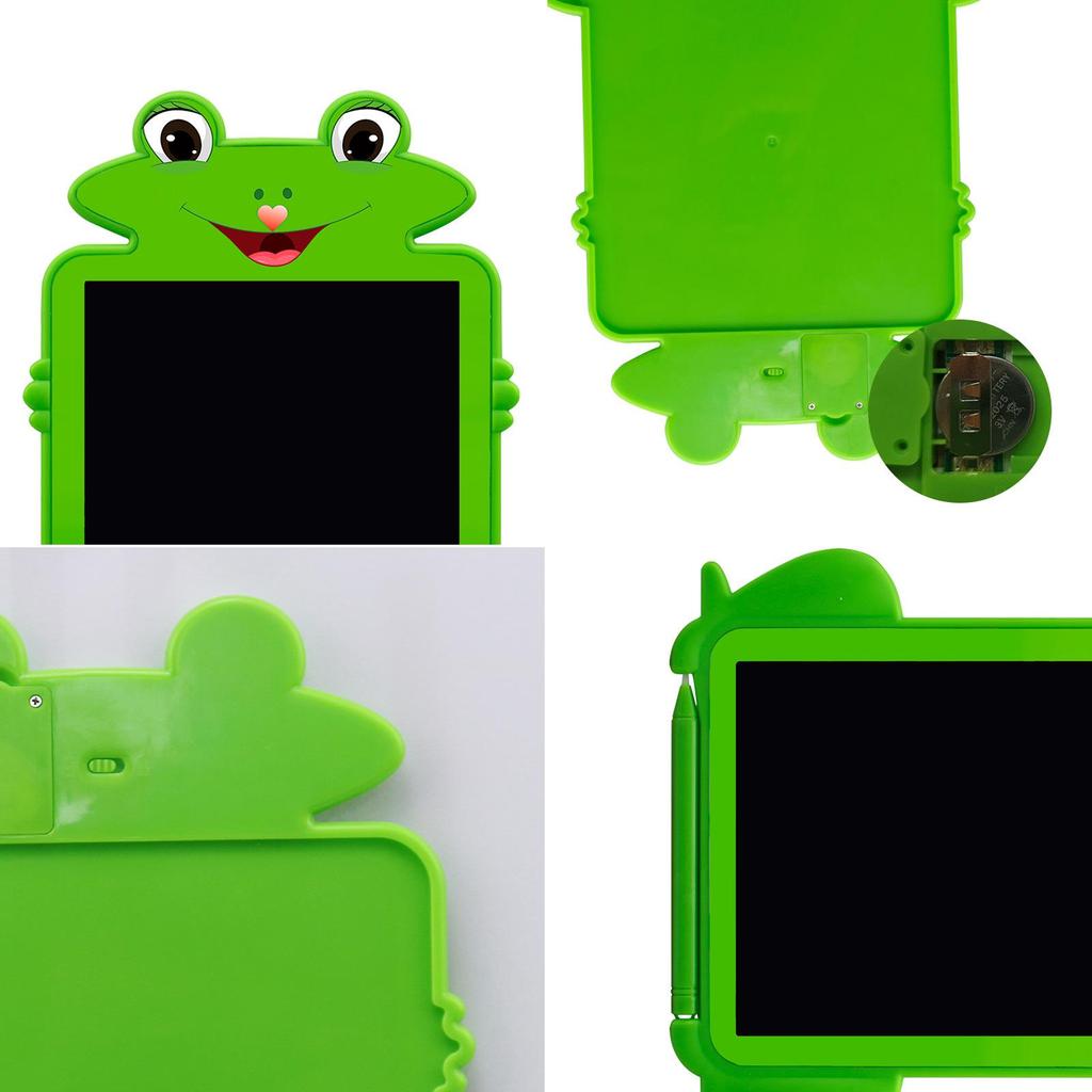 8.5 Inch Frog Cartoon LCD Writing Tablet for Kids - Electronic Drawing and Handwriting Board