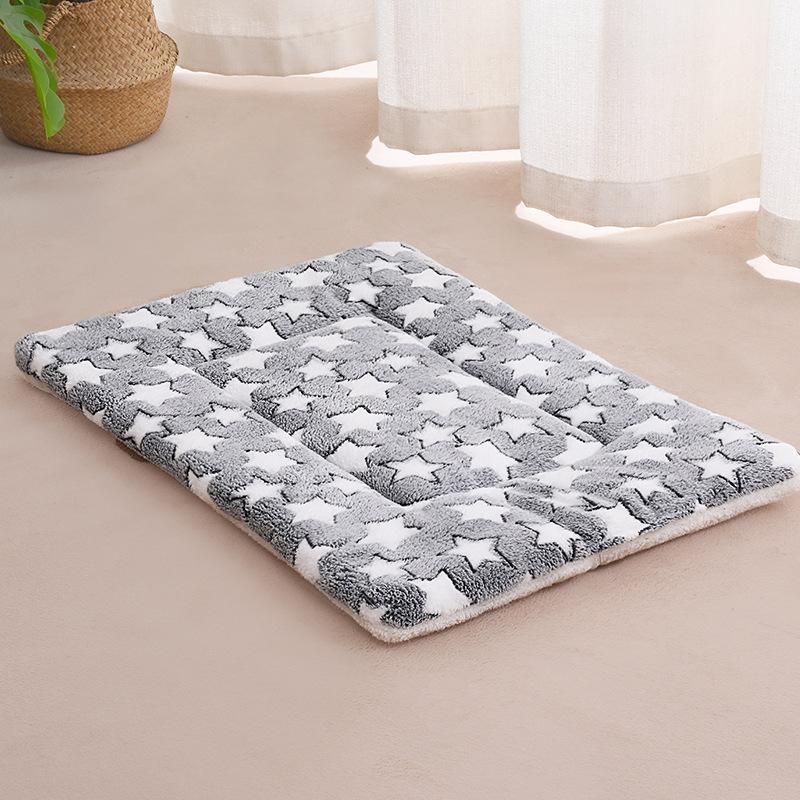 

Теплое одеяло, подстилка для питомца, кошачья/собачья кровать, мягкий флисовый коврик, теплый термоковрик, лежанки для питомцев White Pentagram,48*34cm/18.90*13.39in