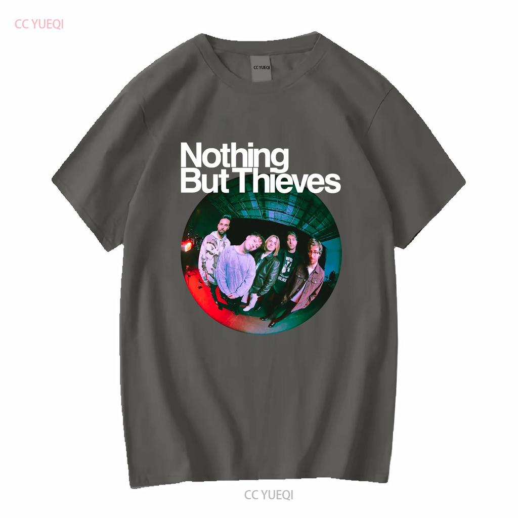 NUR DIEBE BAND T-Shirt Alle Größen lang- oder kurzärmelig vintage gewaschen Vielseitige Designerkleidung Lässig Atmungsaktiv