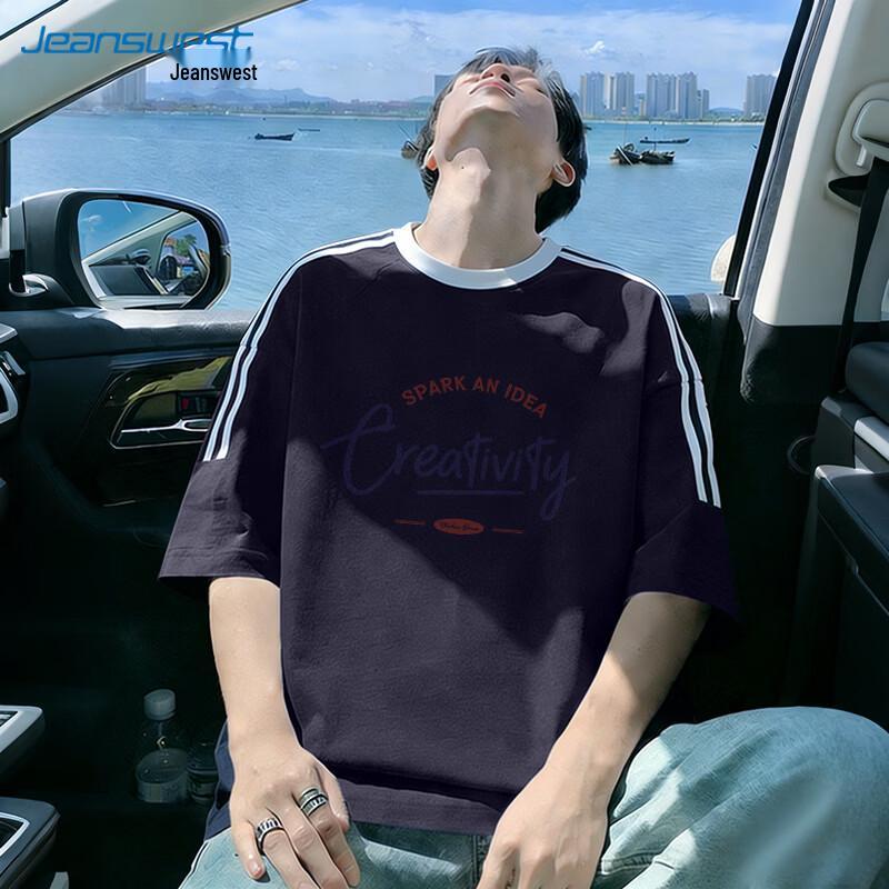 Jeanswest Men s Loose Fit Cotton Short Sleeve T-Shirt 2XL