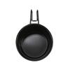 CAMPINGMOON Outdoor Camping Stainless Steel Black Titanium-Plated Beer Mug Portable Drinking Cup Stackable Storage Snow Cup