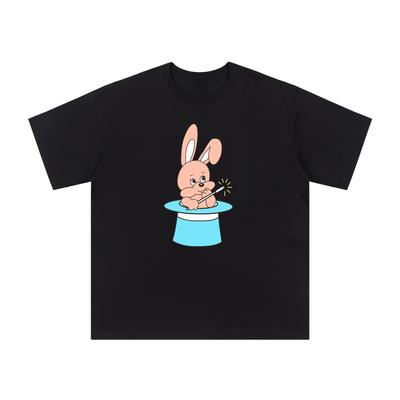 2025 New Essential Cotton Unisex T-Shirt Fashion Printing Soft Breathable Crew Neck Fashion Men's and Women's T-Shirts One Piece