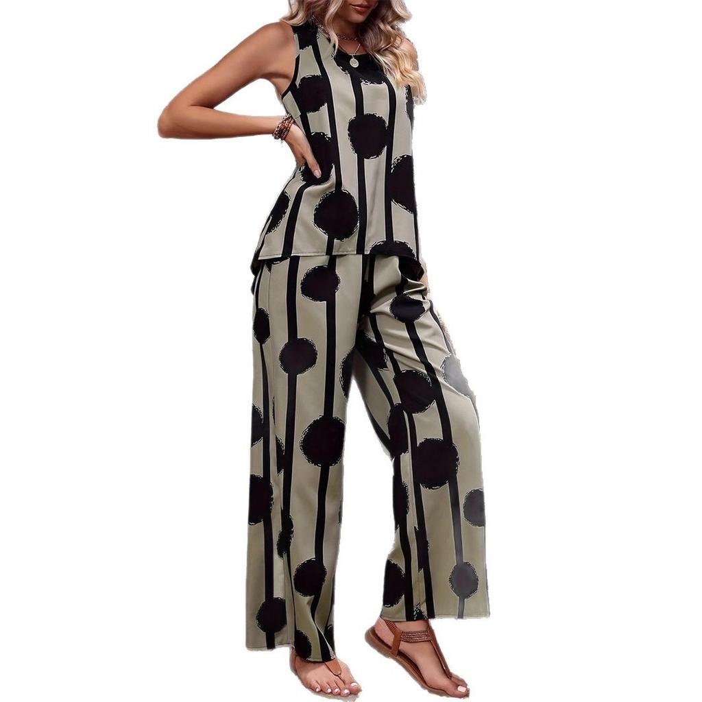 Women's Fashion Summer Tank Top Pantsuit