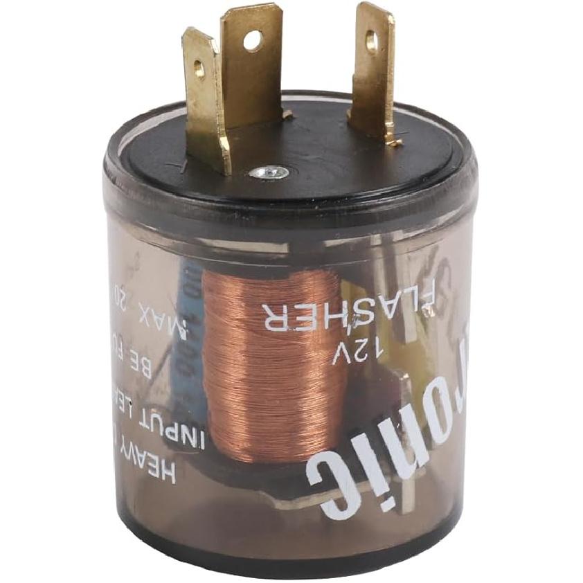 Universal 2PCS 12V 2 Pin Electronic LED Flasher Relay Turn Signal Light Blinker 1pc 3 PIN 20 Amps 12V Fla