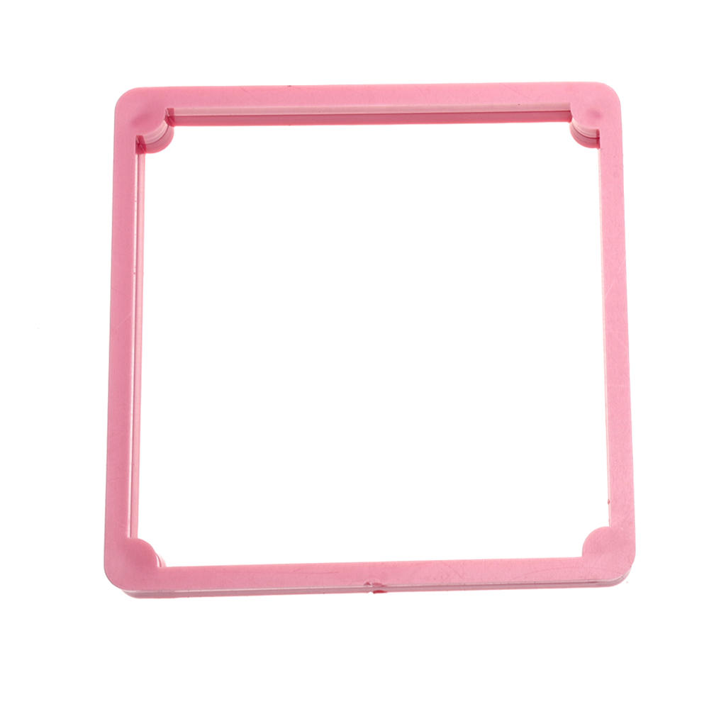 

Cake Decoration Tools Baking Accessories Fondant Cookies Spray Mold Fixed Frame Plastic Cake Stencil Fixing Frames Printing Die