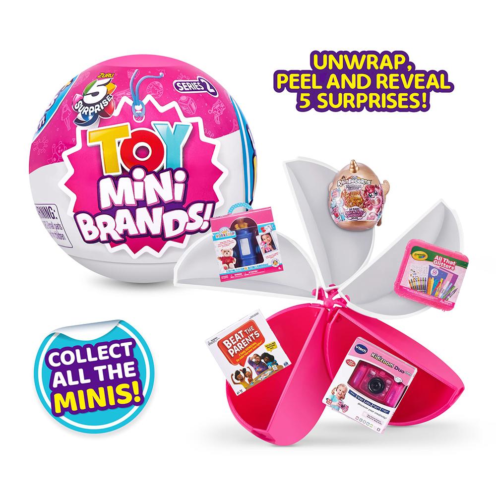 Jucărie Surpriză Zuru My Mini Brands Figurină Alimente pentru Bebeluși Kawaii Jucării Miniaturale Cutie Misterioasă Blind Box Original Colectibil Cadou Copii Jucării