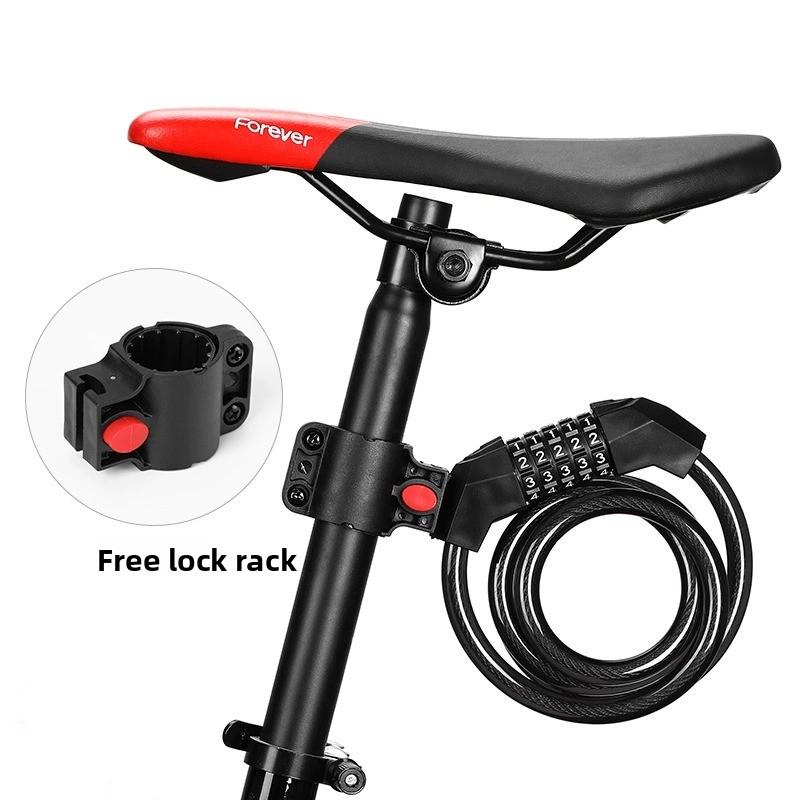 Candado de bicicleta de 5 dígitos antirrobo portátil impermeable para ciclismo al aire libre