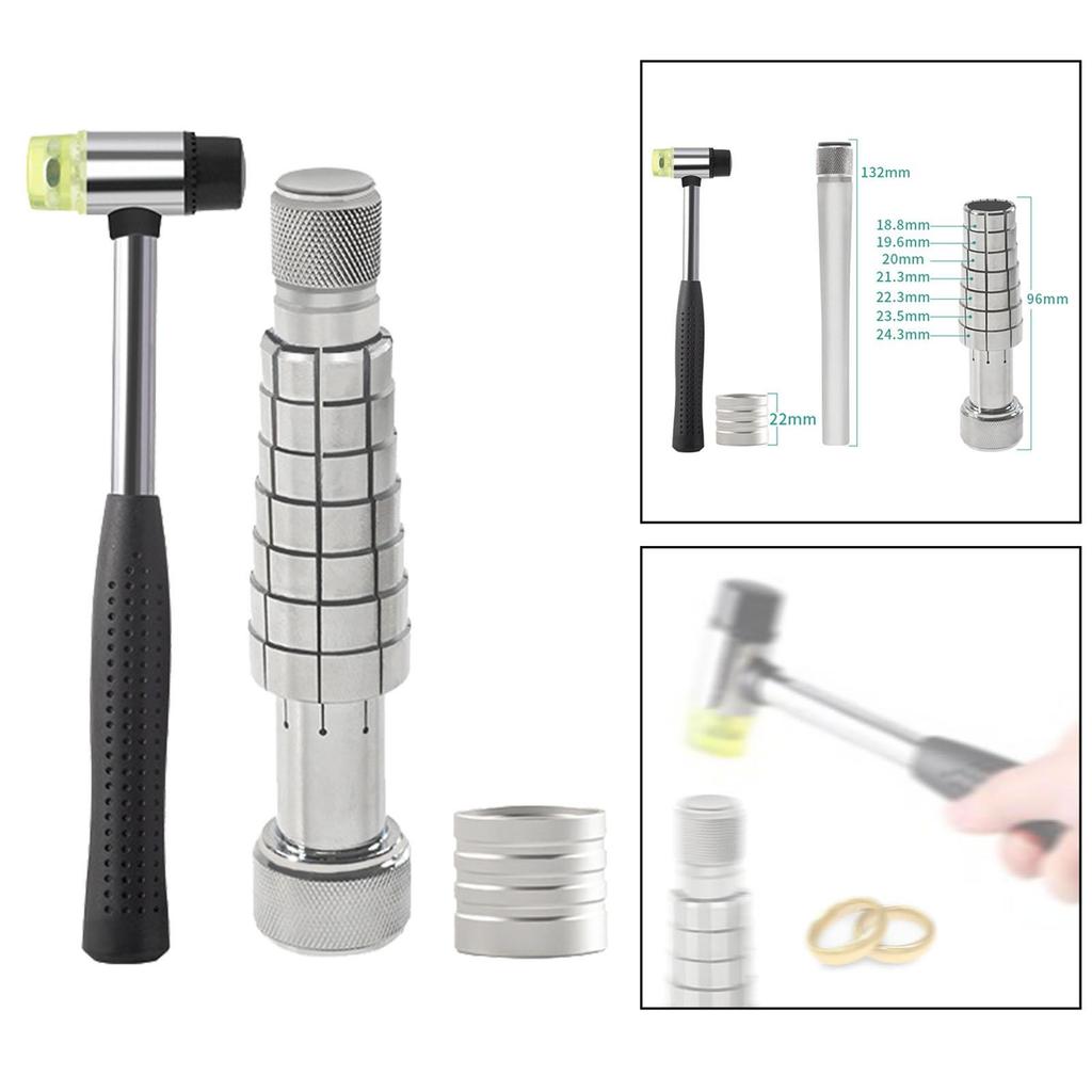 Adjustable Ring Resizing Tool for Jewelry Enlargement and Repair
