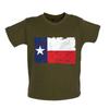 Texas Grunge Flaggen-Style – Kinder-T-Shirt – Liebe zu Texas und seinem Land