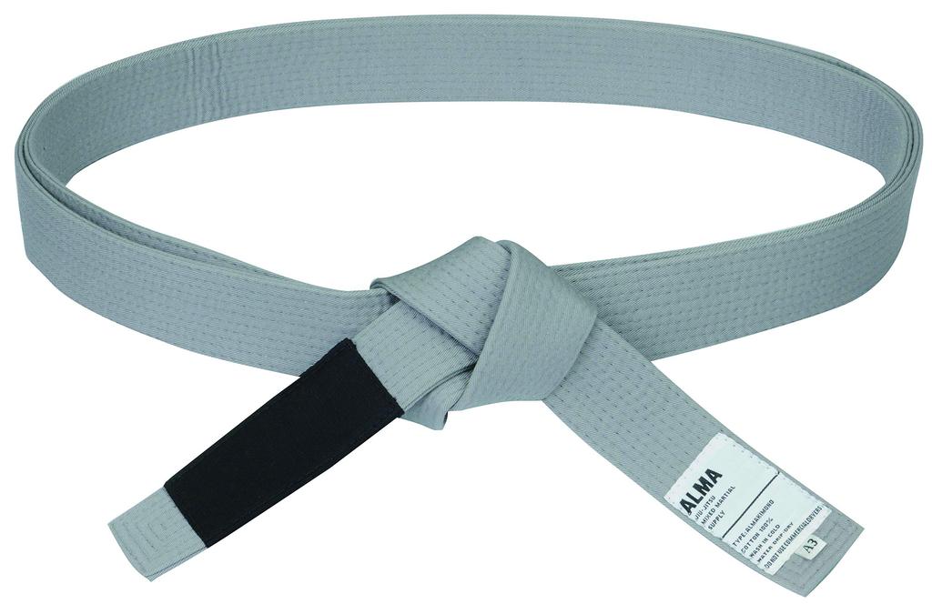ALMA Jiu Jitsu Belt ALO-A0-GY Gray A0
