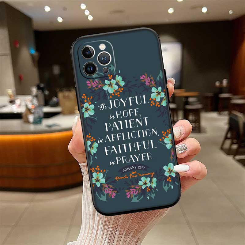 NH9 Bible Verse Jesus Christ New High-End Shell Phone Case for Redmi Note 10 11 12 Pro Max 10S 10C 10T 11A 11S 12S 12C