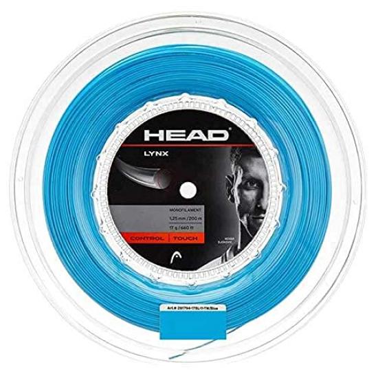 

Head Lynx String 200m Roll Tennis Polyester String Lynx Blue (Head String) Gauge 1.20mm [Used] синій