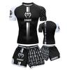 Men Quick Dry Breathable Cycling Jersey Set Short Sleeve Training Suit Gym Workout Riding