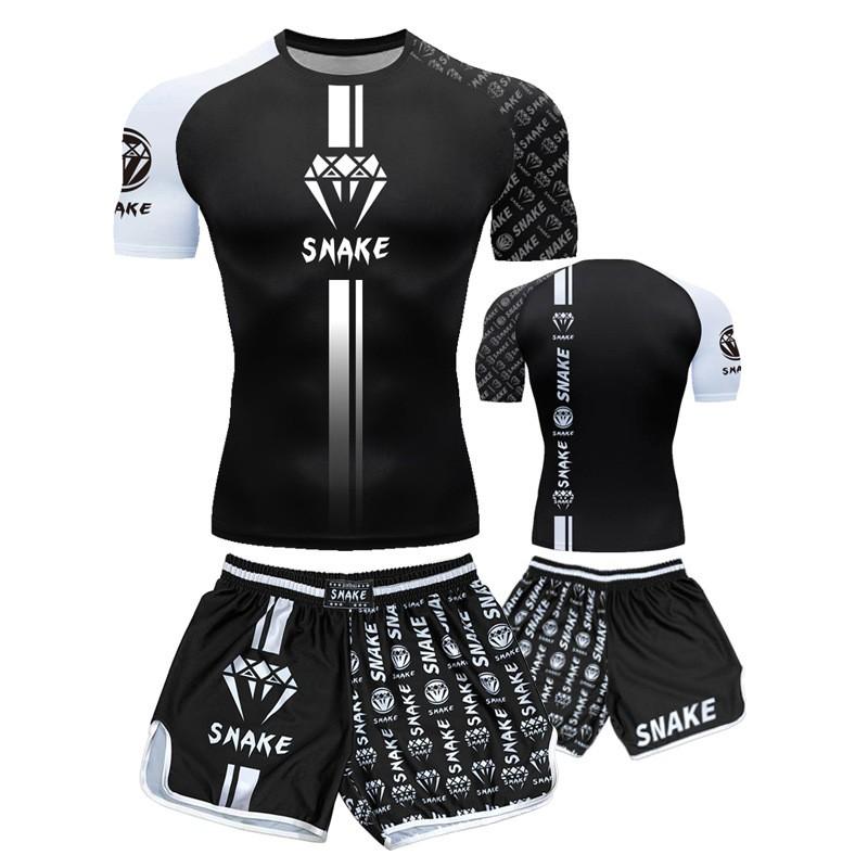 Men Quick Dry Breathable Cycling Jersey Set Short Sleeve Training Suit Gym Workout Riding