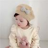 Children'S Beret Baby Hat Cute And Super Cute Autumn And Winter Girl'S Stylish Korean Style Princess Knitted Wool Painter'S Hat