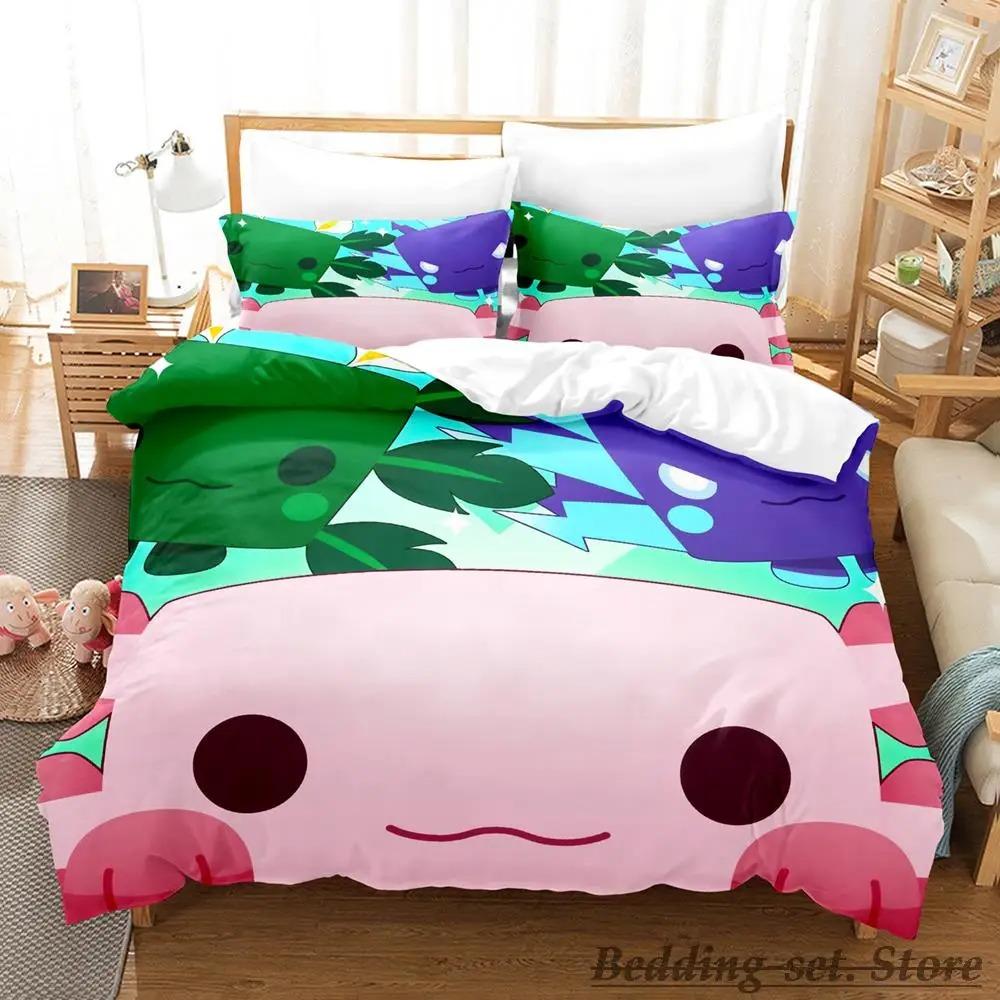 Game Pet Simulator X Bedding Set Single Twin Full Queen King Size Bed Set Adult Kid Bedroom Duvetcover Sets Parure De Lit Bed