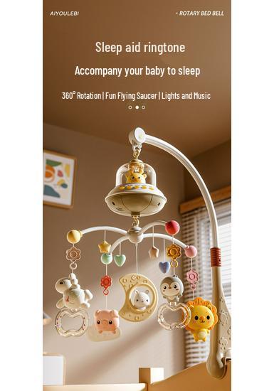 Children's Bed Bell Hanging Ornament - Baby Crib & Stroller Soothing Lullaby Rattle Toy