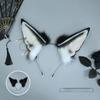 Simulation Cosplay Bärtiger Wolf Haarreif Plüsch Kopfbedeckung Haar Accessoires Pelzig Flauschig Halloween Party Bestienohr Haarreif