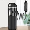 500ml LCD Display Heating Water Bottle Heated Coffee Mug 12V/24V Electric Thermal Kettle Cup Car Electrical Appliances